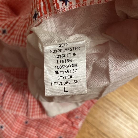 Gingham Two Piece Set - Picture 4 of 5